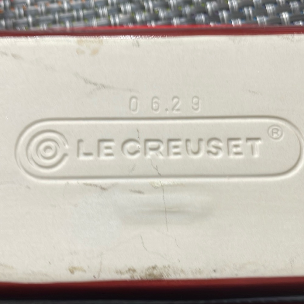 Le Creuset. Coffee mug and salt and pepper shakers.